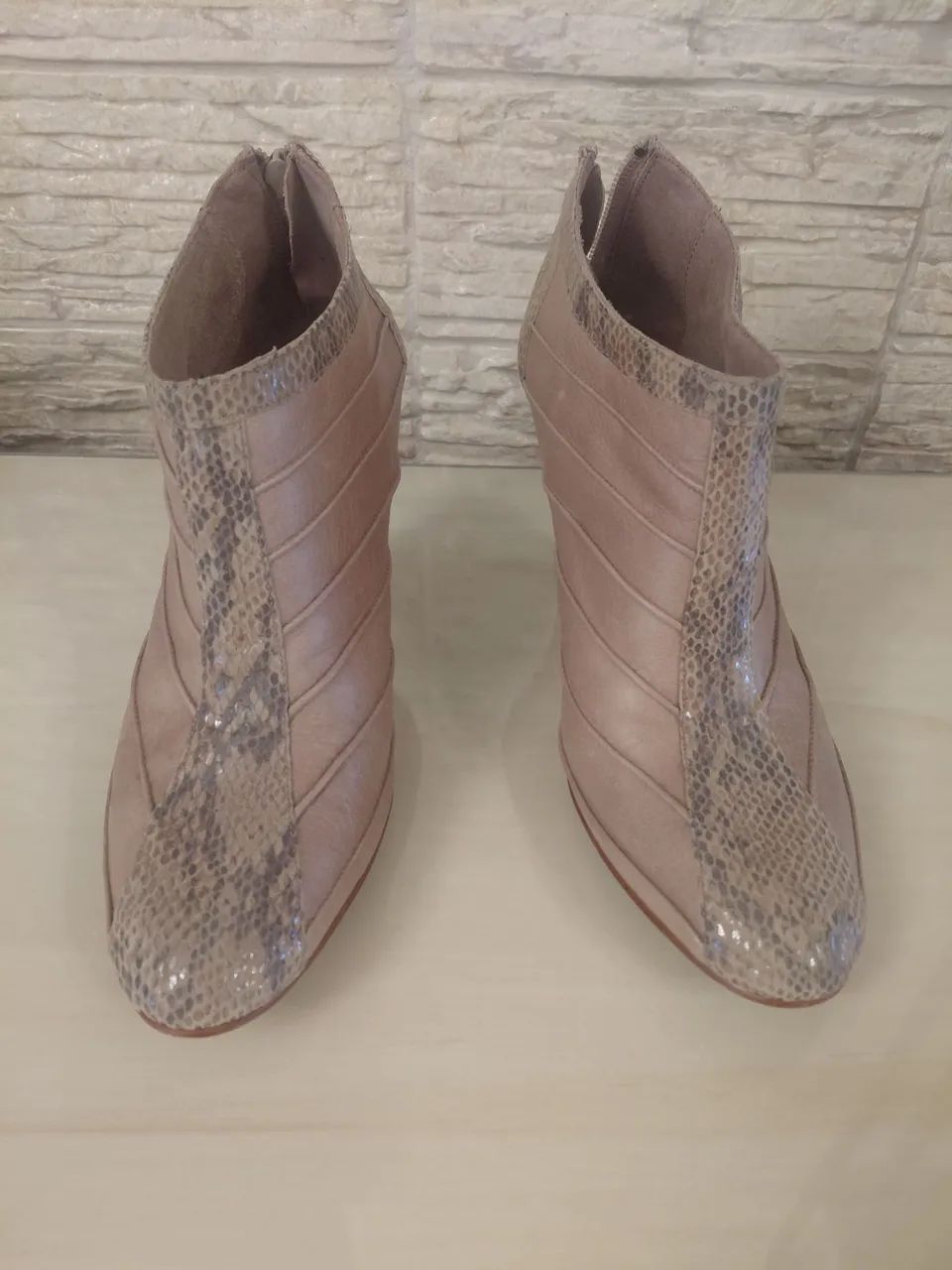 Bota de couro