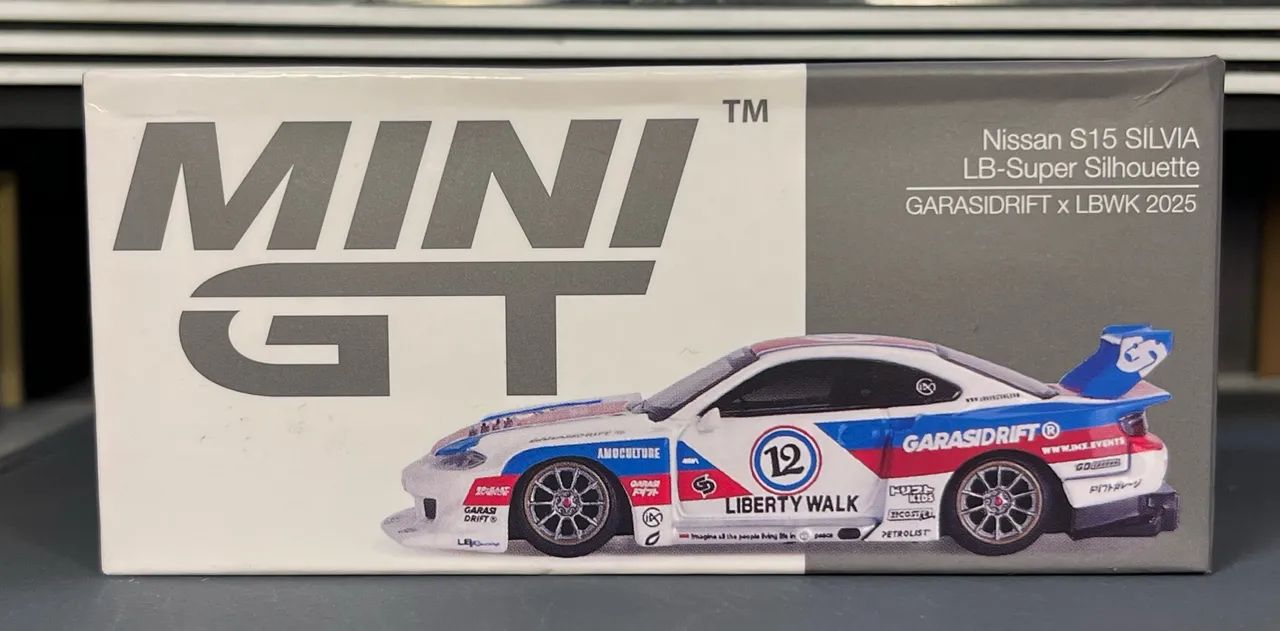 Mini GT Nissan S15 Silvia LB-Super Silhouette 