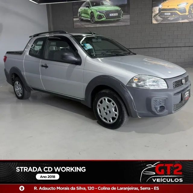 Fiat Strada Working Hard 1.4 Fire Flex 8V CD 2018 - Foto 2