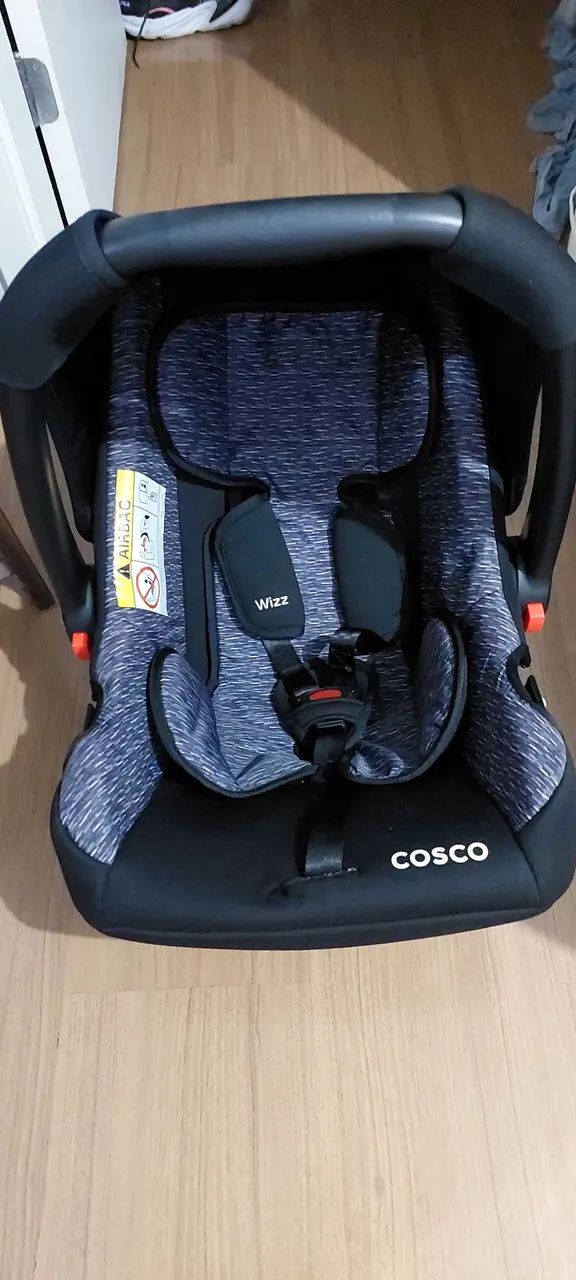 Kit Carrinho de bebe + bebe conforto cosco  - Foto 4