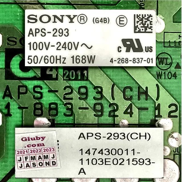 PLACA FONTE TV LED SONY MODELO KDL-40EX725 CÓDIGO: APS-293(CH) - Foto 4