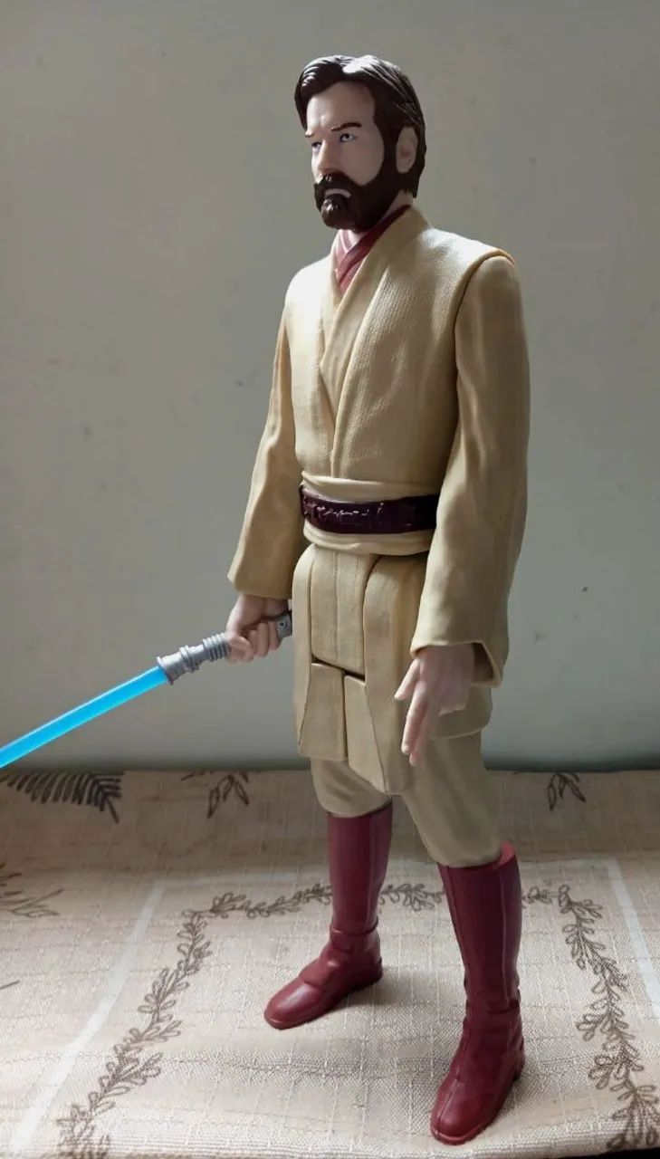 Boneco Obi Wan Kenobi Hasbro  - Foto 4
