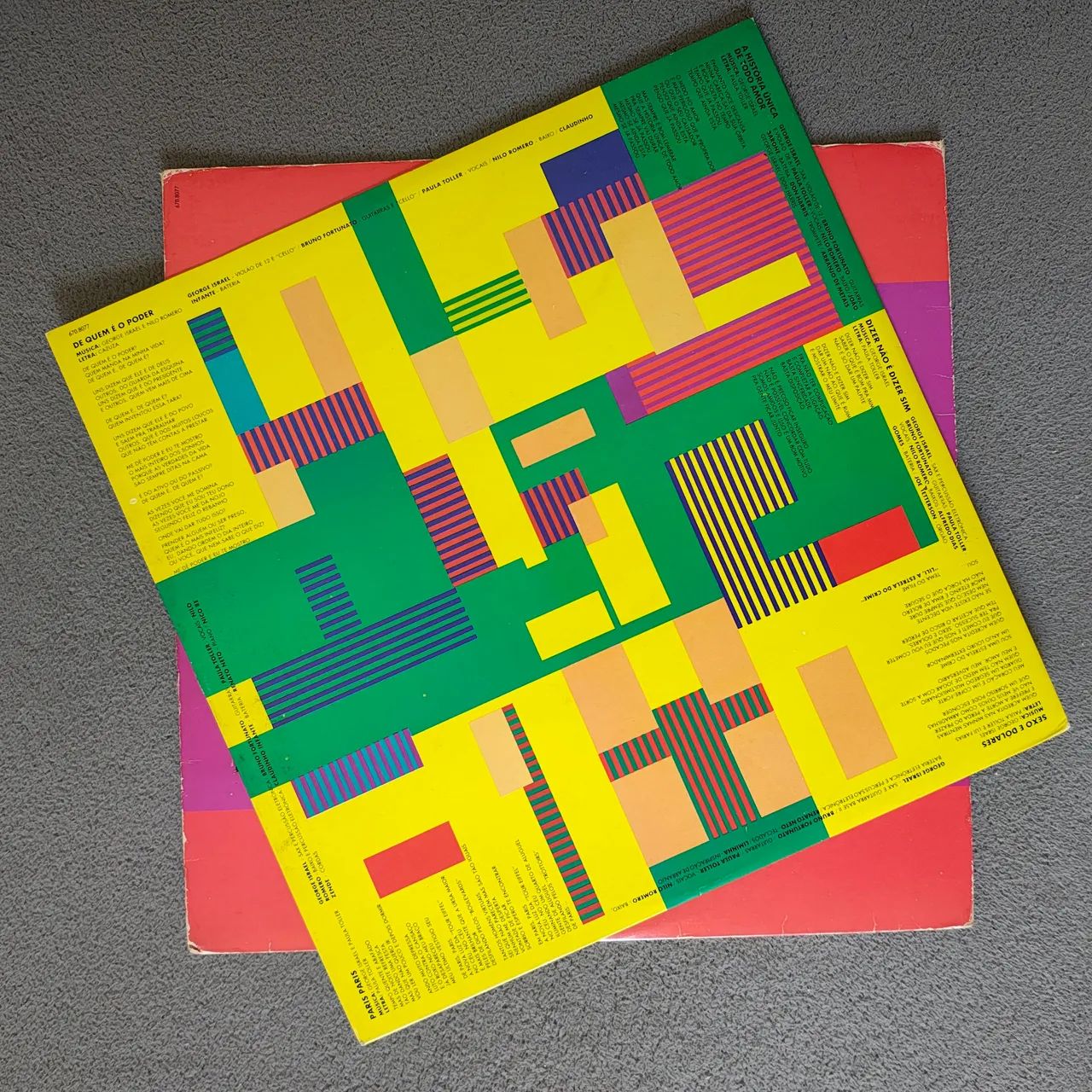 LP Kid Abelha 1989 com encarte  - Foto 3