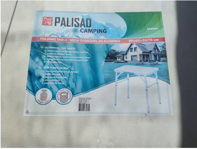 mesa dobrável vira mala - Foto 3