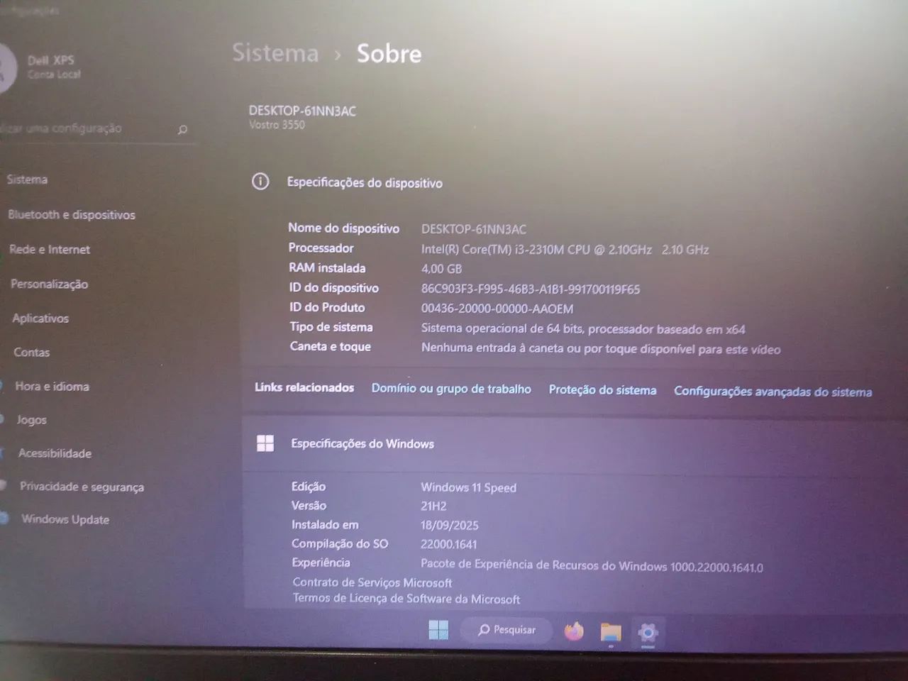 Notebook Dell Vostro i3 3550 - Foto 2