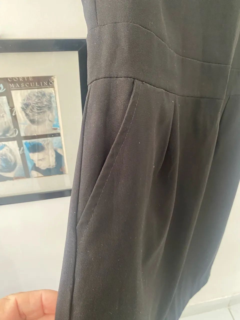 Vestido alk Classic preto  - Foto 4