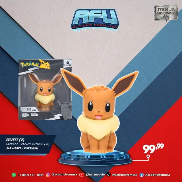 Eevee Pokémon Select Jazwares 