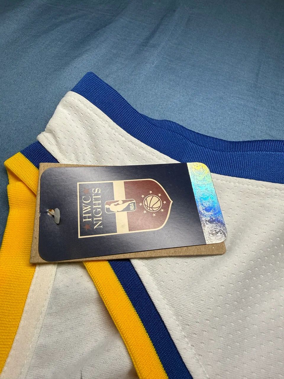 Camisa de Basquete Nike Golden State Warrions branca - Foto 3