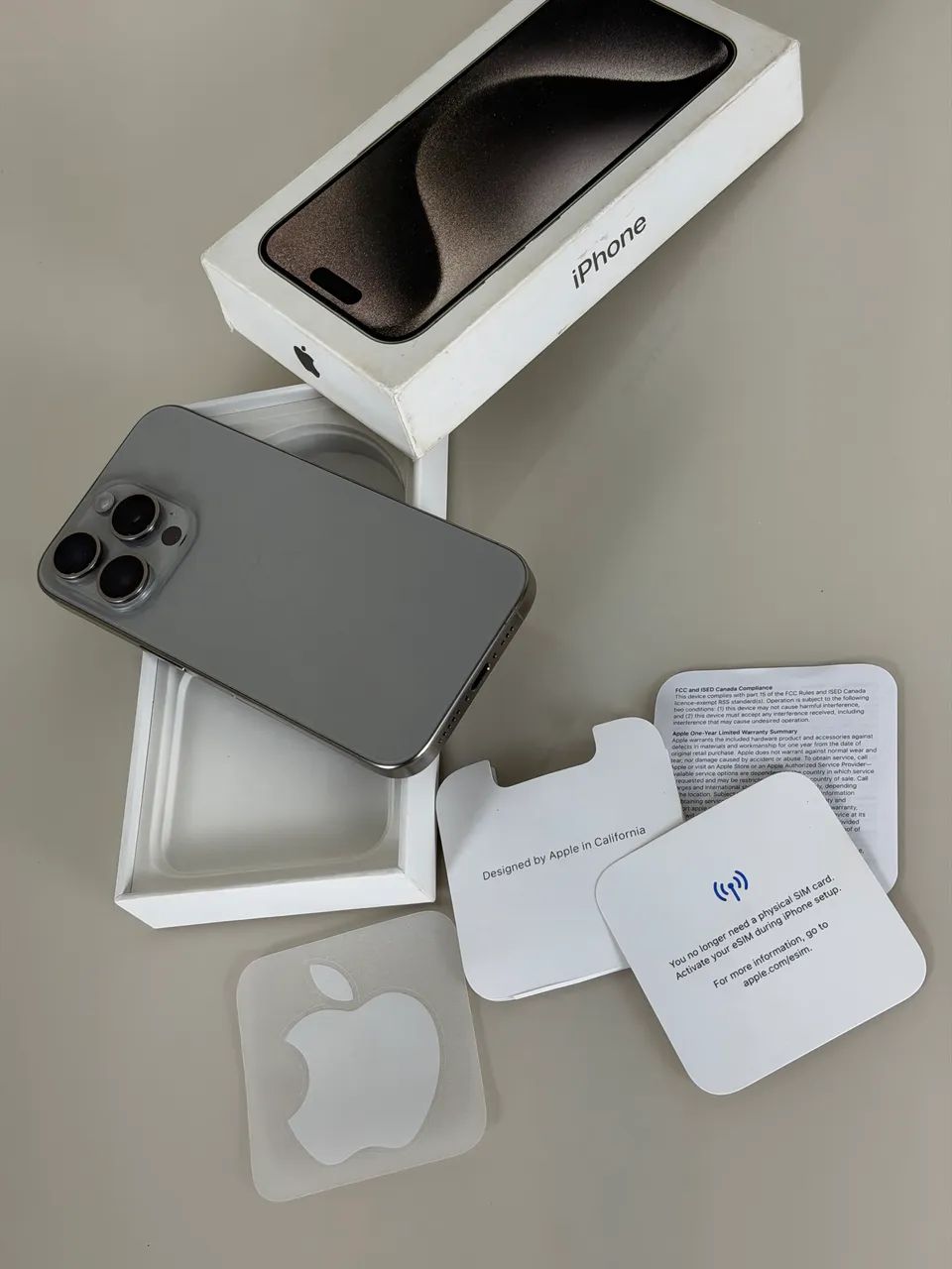 iPhone 15 pro - única dona - impecável 
