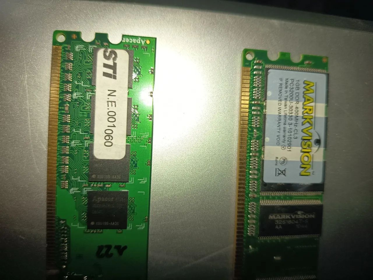 Memórias Ram's DDR e DDR2 - Foto 2