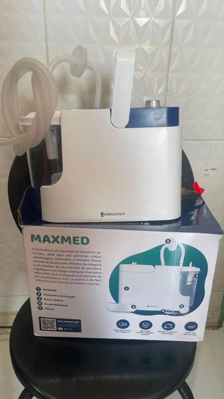 Aspirador Hospitalar Maxmed - Foto 3