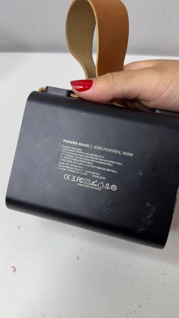Powerbank 60000 mAh  - Foto 3