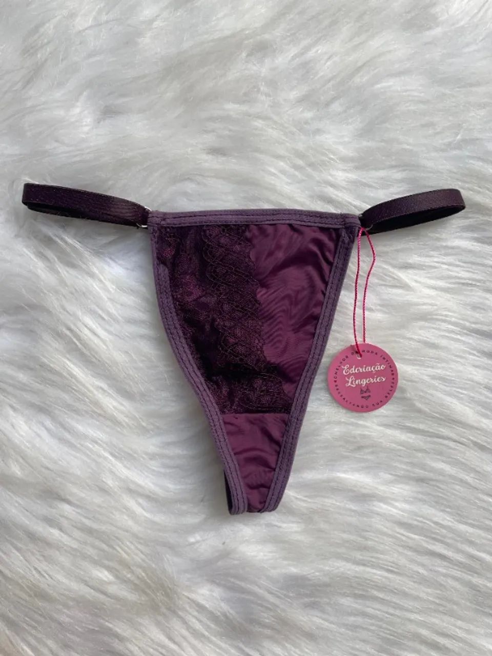 Calcinha Fio com Renda - Foto 5