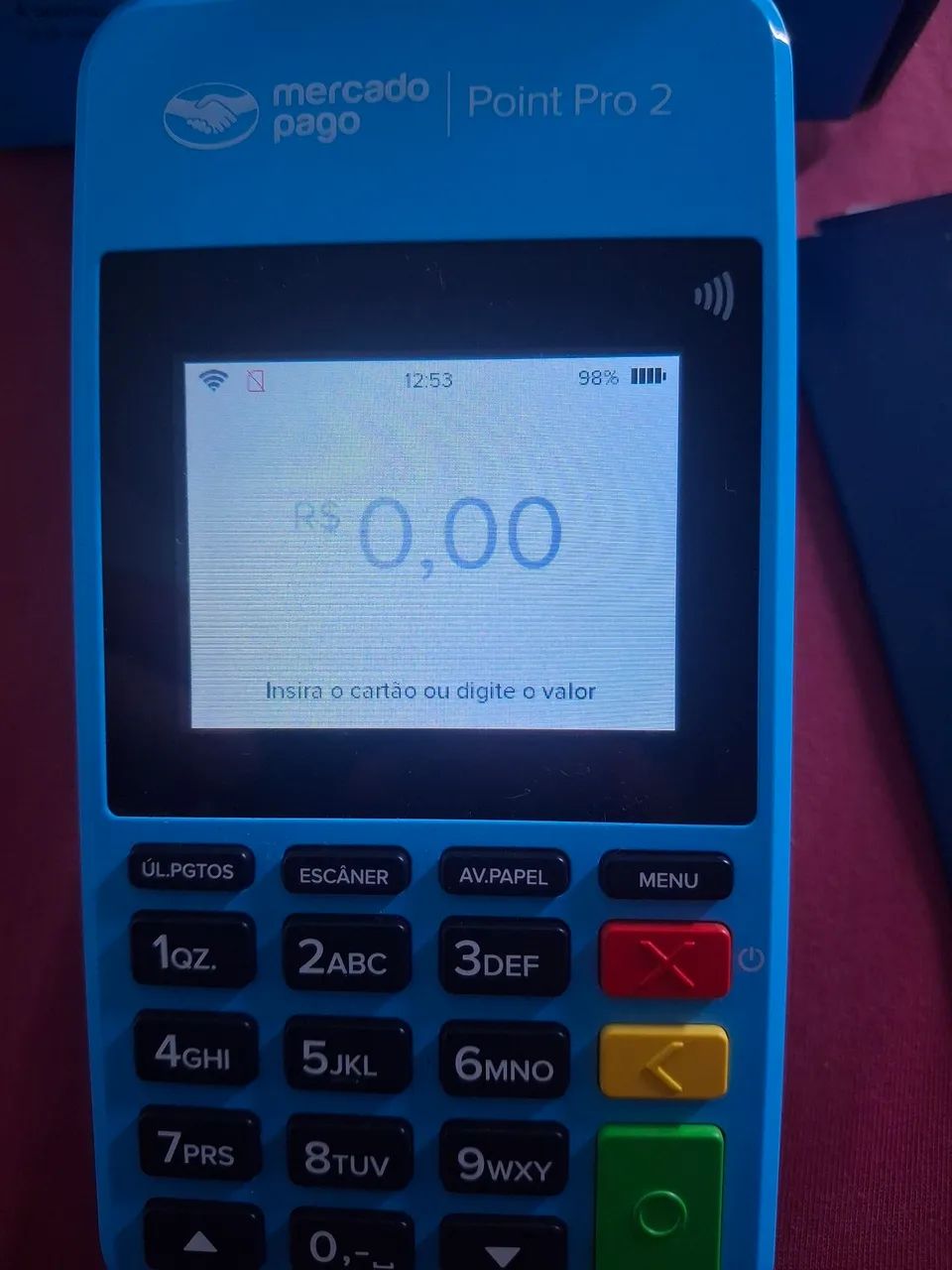 Máquina de cartão mercado pago  - Foto 2
