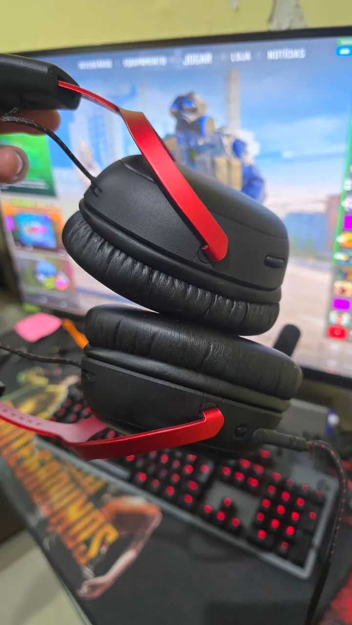 Fone de ouvido hyperx cloud 3 headset gamer - Foto 5