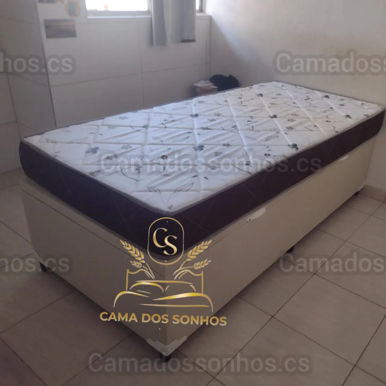 Cama baú solteiro e solteirão  - Foto 3