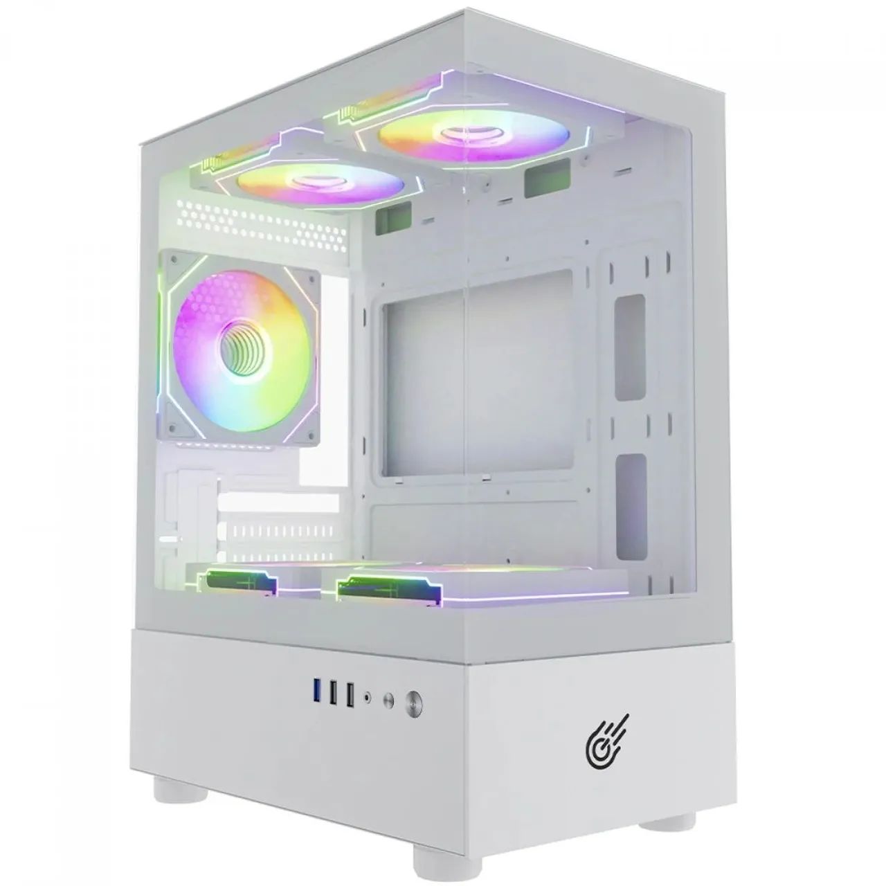 Kit CPU - Gabinete + Placa Mãe + Processador + Fonte