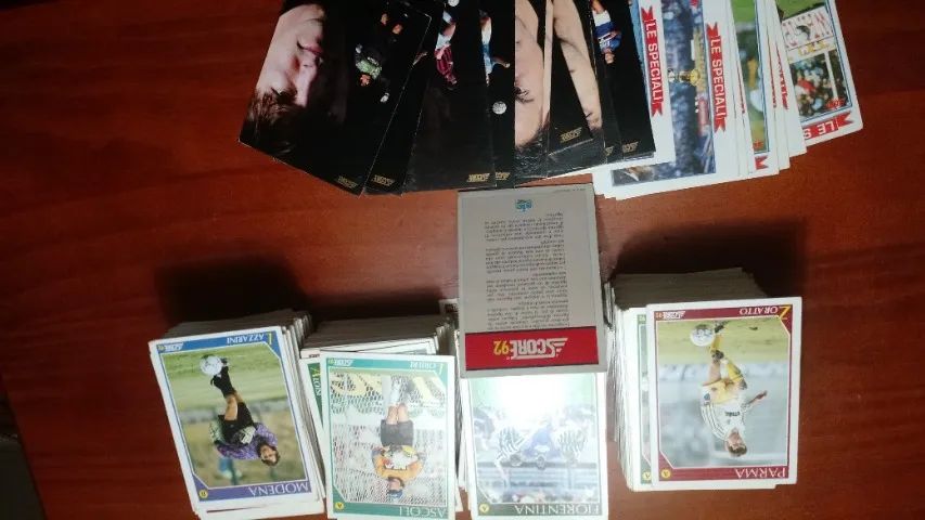 Coleção Score calcio 1992 completa 