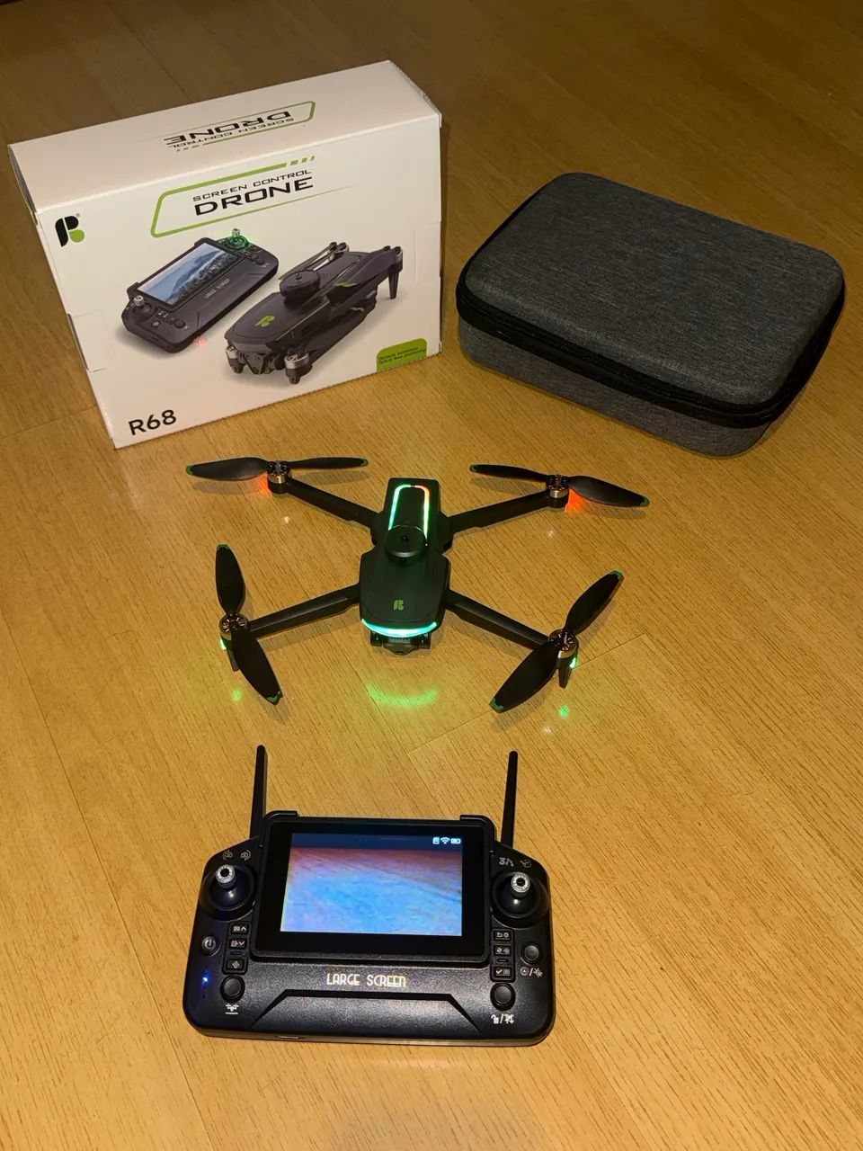 Drone R68 - Kit Completo | Pouquíssimo Uso  ? DRONE R68 - KIT COMPLETO - Foto 3