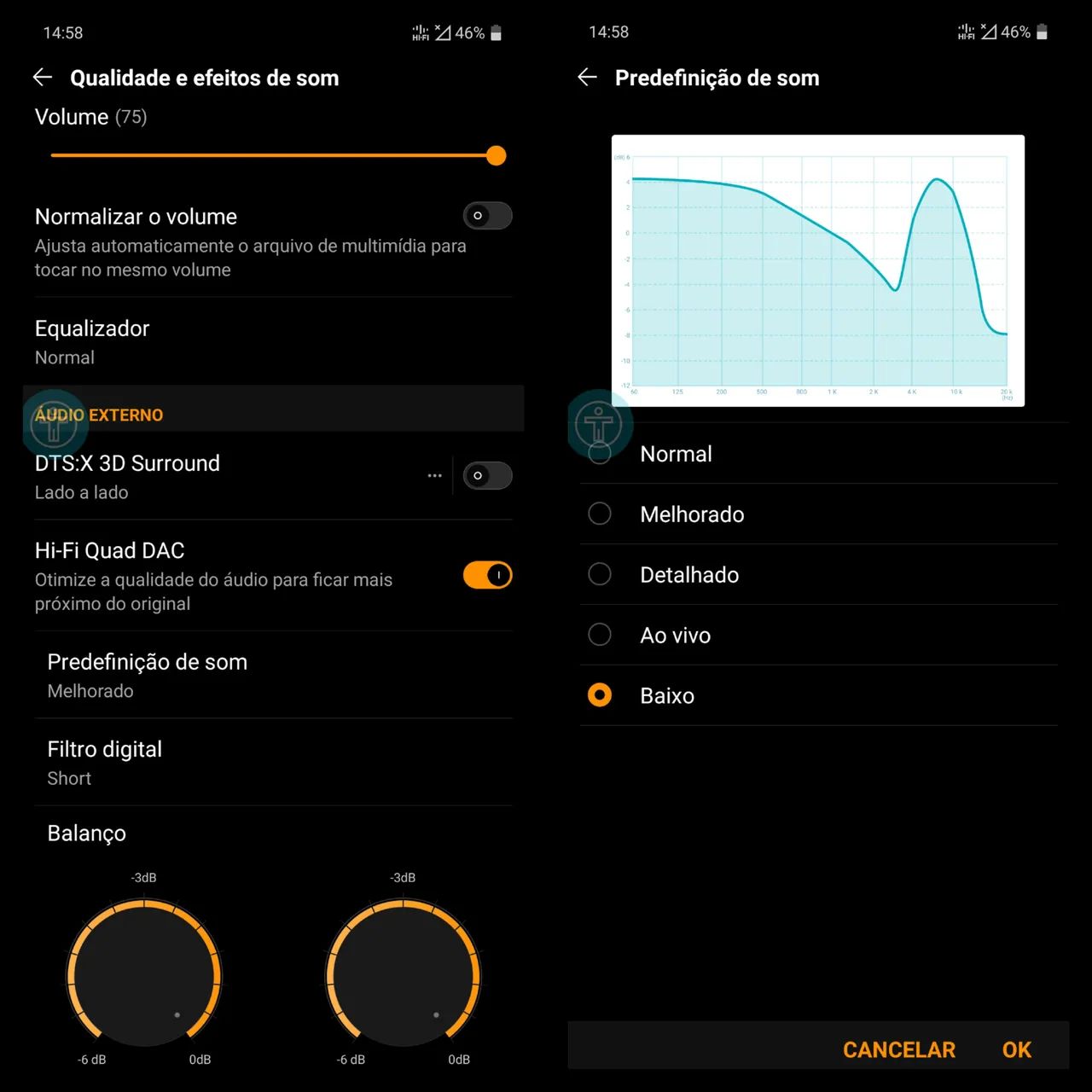 V12 ou Aful 7 ou Lg G7 = Ótimo !! Focal & Sennheiser & Moondrop & FiiO & Dunu & Kef & Jbl - Foto 5