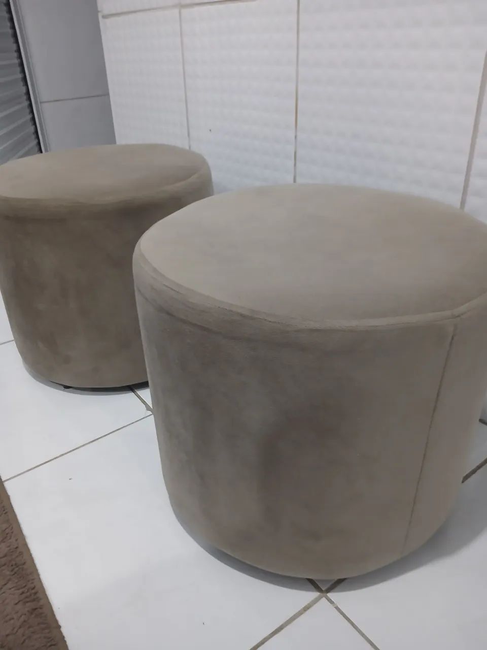 Puffs de qualidade (par)