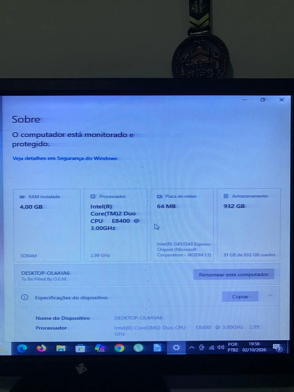 PC COMPLETO - INTEL CORE 2 DUO + HD 1TB - Foto 3