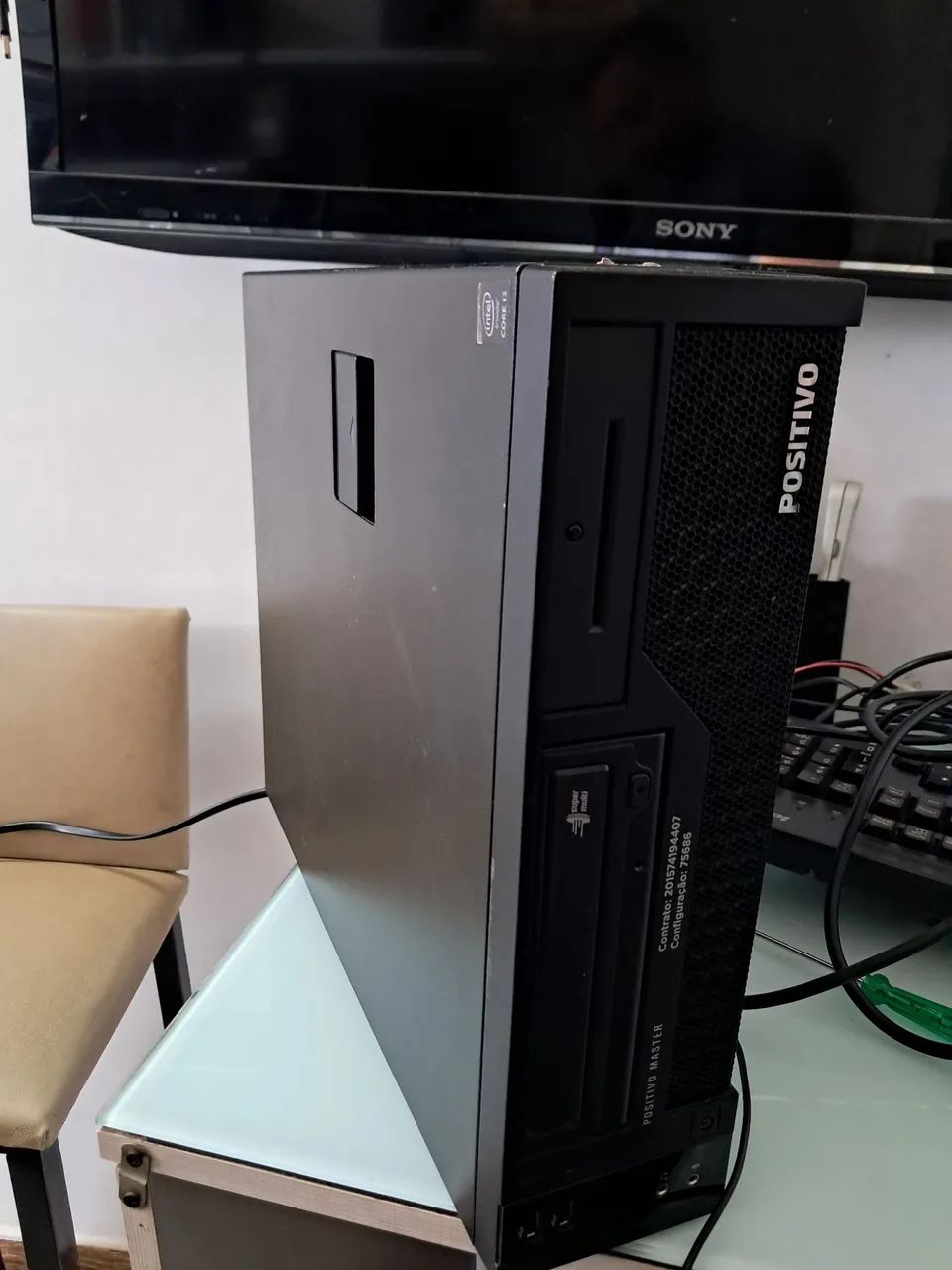 Computador  positivo master, i3 4ger, DDR 3, 8ram, ssd120gb - Foto 3