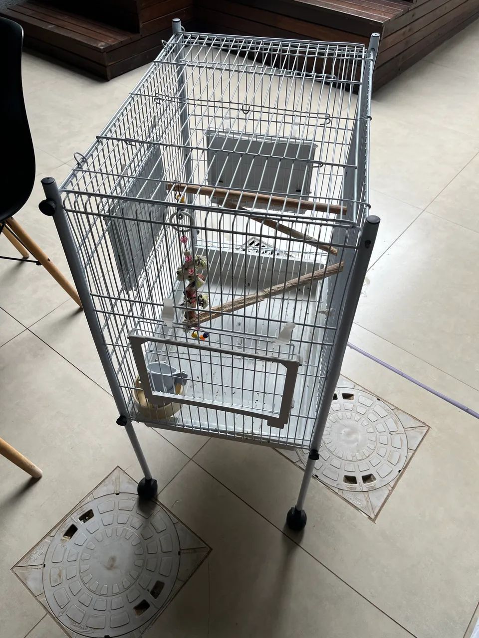 Gaiola (Calopsita, periquito, canário, papagaio)  - Foto 2