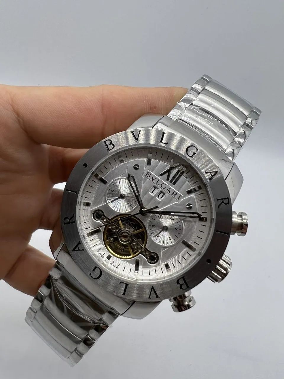 RELÓGIO BVLGARI AUTOMÁTICO  - Foto 2