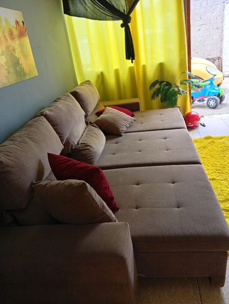 Sofá retrátil e reclinável  - Foto 4