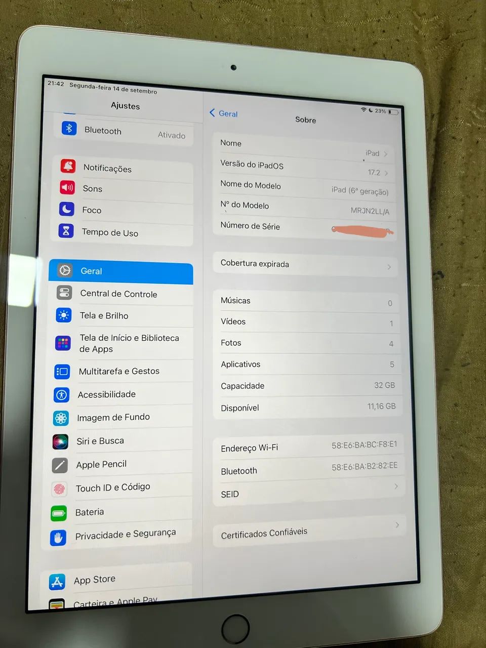 IPAD 6 ° geração  - Foto 4