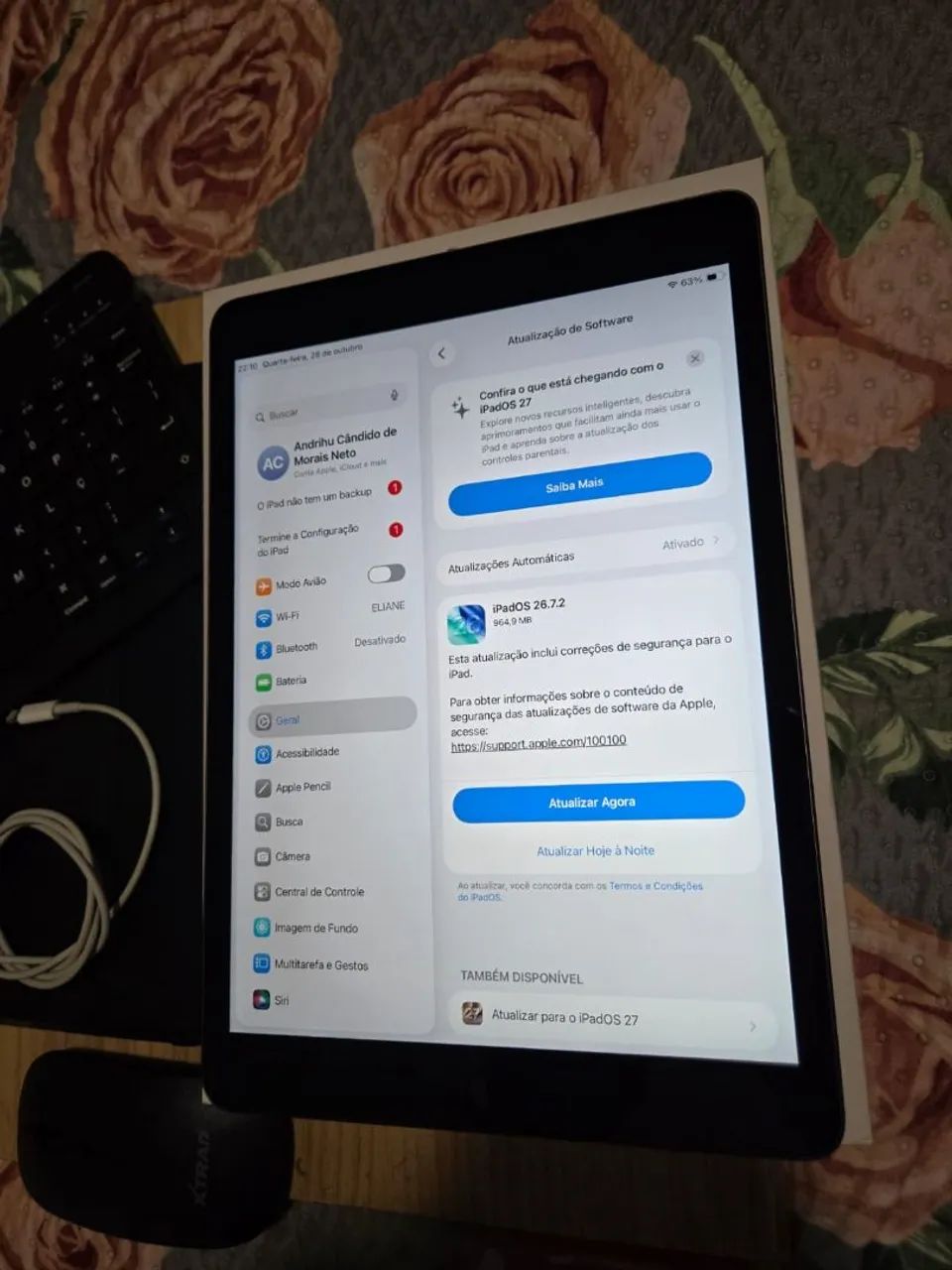Ipad 9° Geração 64GB + Acessórios  - Foto 5