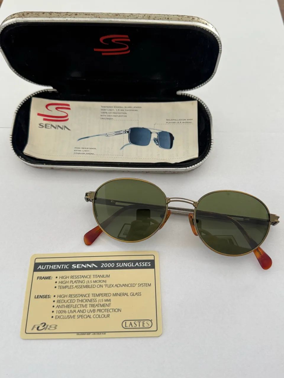 Óculos SENNA Vintage - Coleção 1995