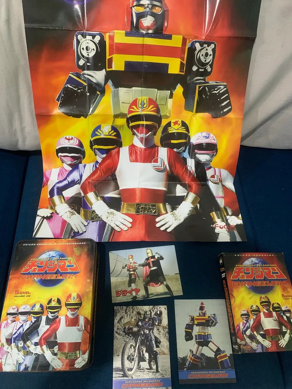 Box DVD Changeman edição colecionador 