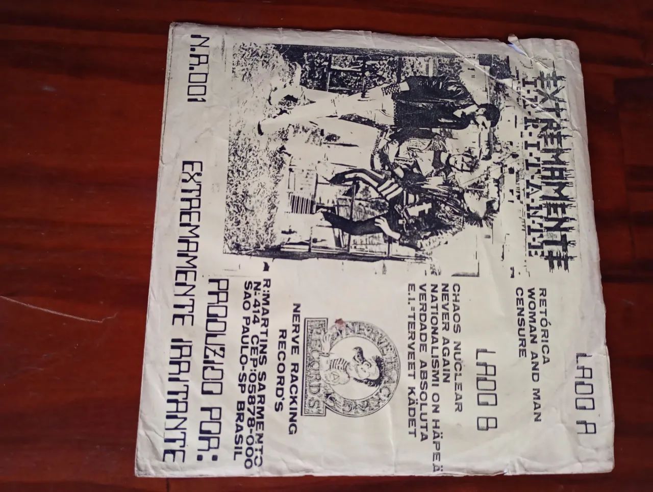 Vinil Extremamente Irritante - Censure Compacto 7 polegadas hardcore Punk Rock raro  - Foto 2