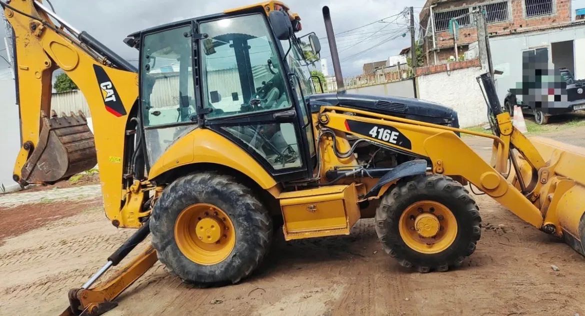 2014 Retroescavadeira Caterpillar 416E - Foto 3