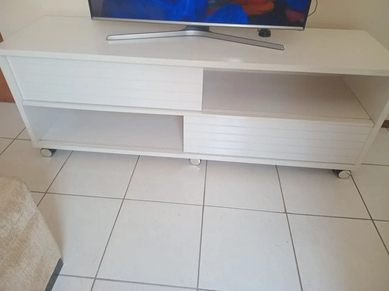 Rack branco.  - Foto 2