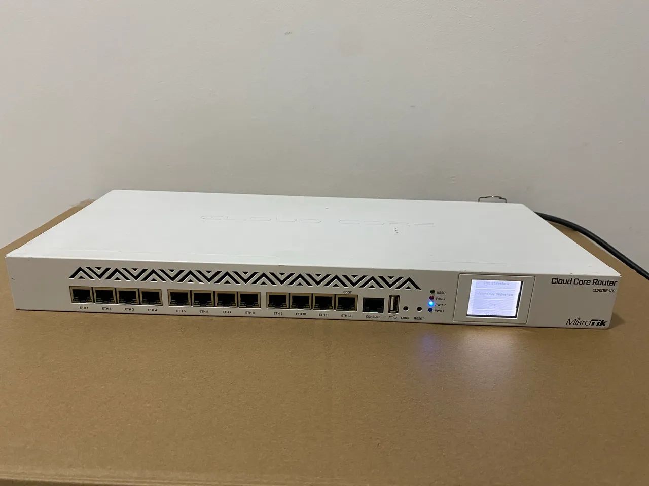 Roteador Mikrotik Cloud Core Ccr1016-12g - Foto 2