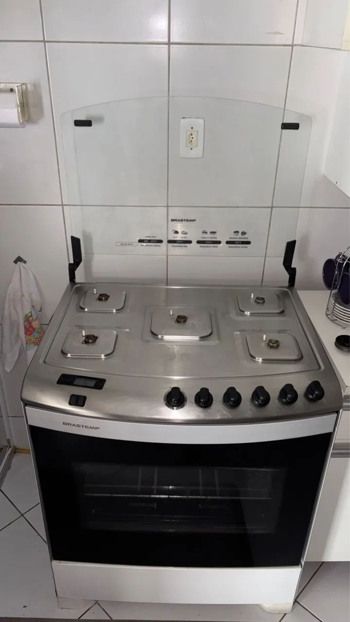 FOGÃO 5 Bocas a Brastemp Conservado - Foto 2