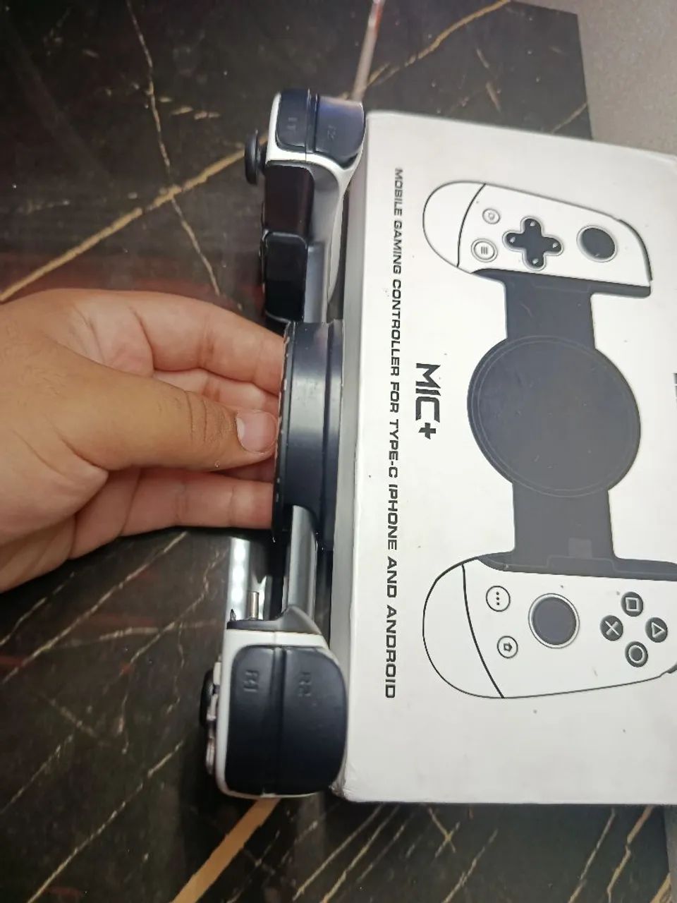Controle LEAJOY MIC+ para celular  - Foto 5