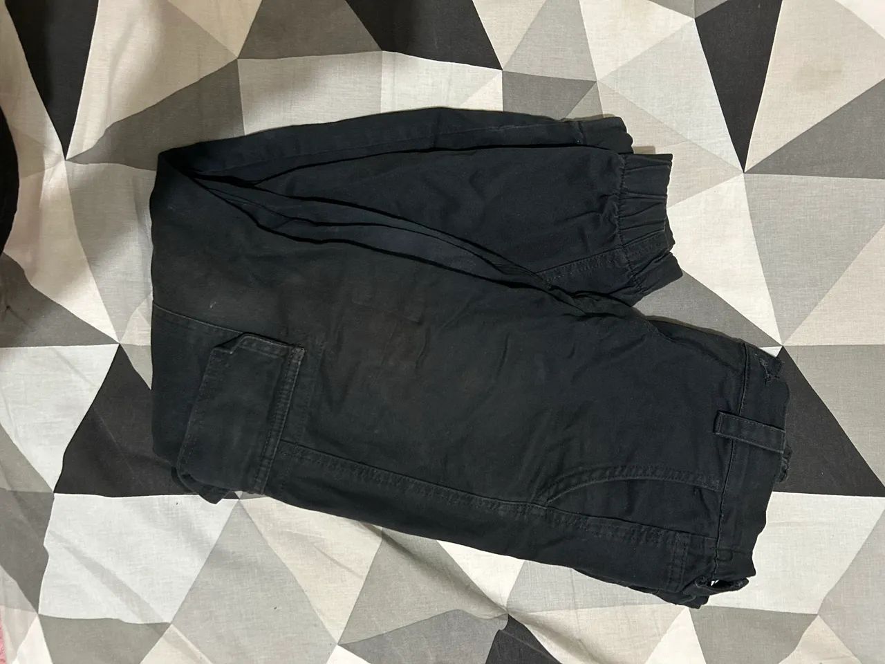 Calça jeans cargo - Foto 2
