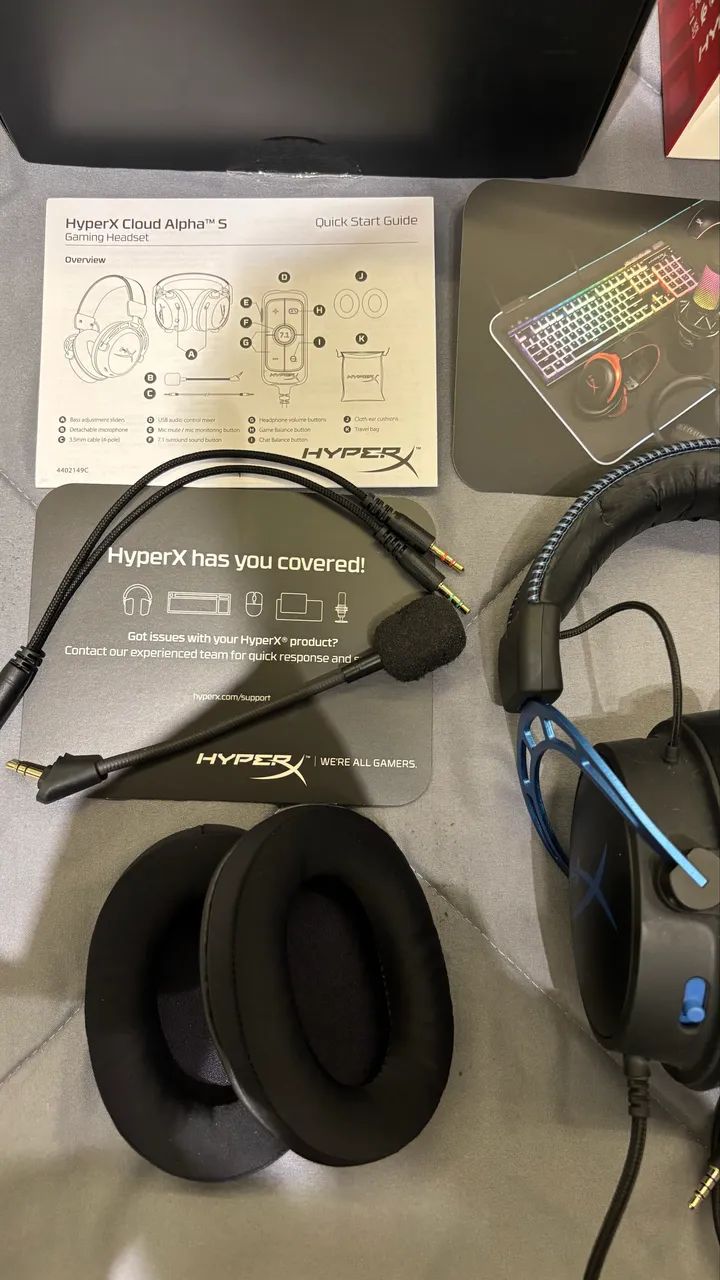 Hyper X Cloud Alpha S 7.1  - Foto 3