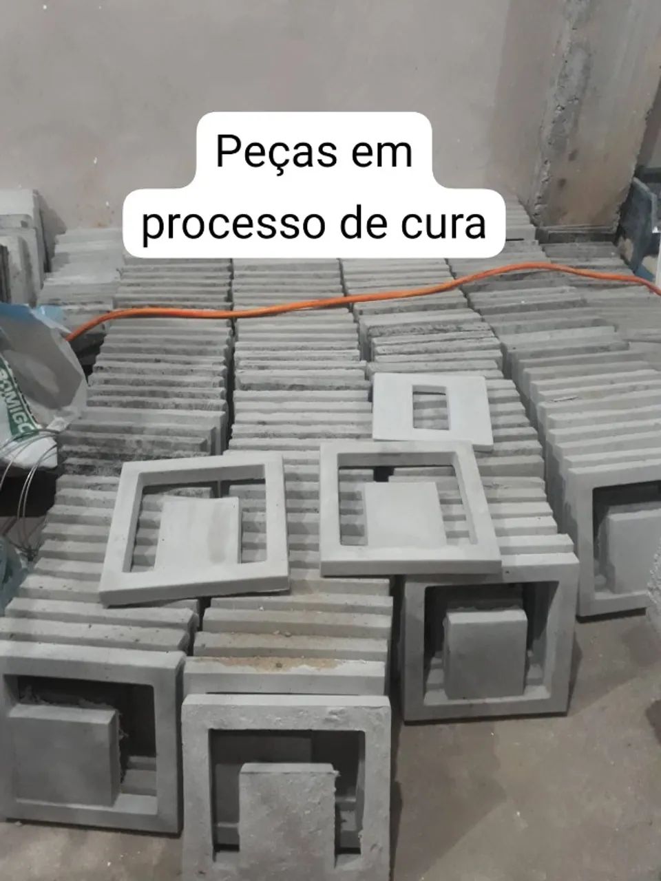 Cobogó Jardim Vertical Floreira tijolo divisória - Foto 5