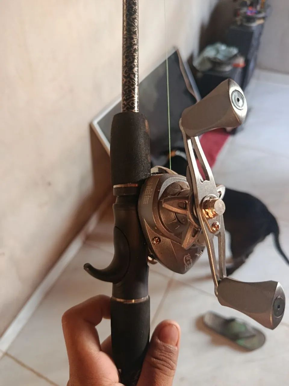 Vara de pesca completinha  - Foto 5