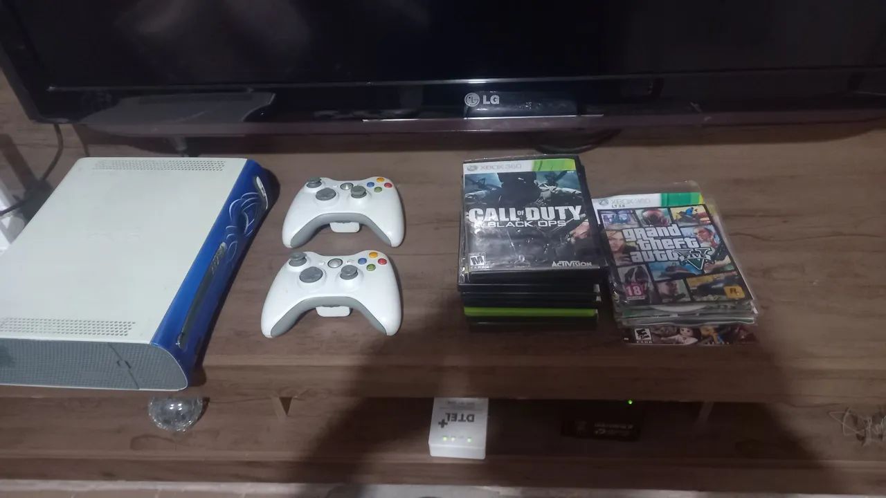XBOX 360 + 24 JOGOS - Foto 4