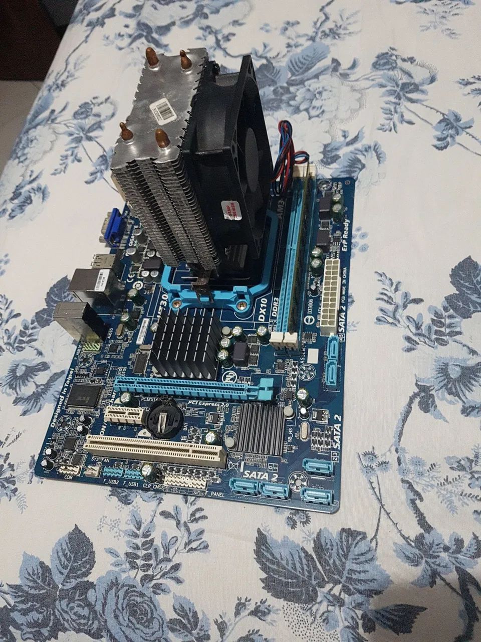 Kit Placa Mãe + FX 6300 + Cooler 