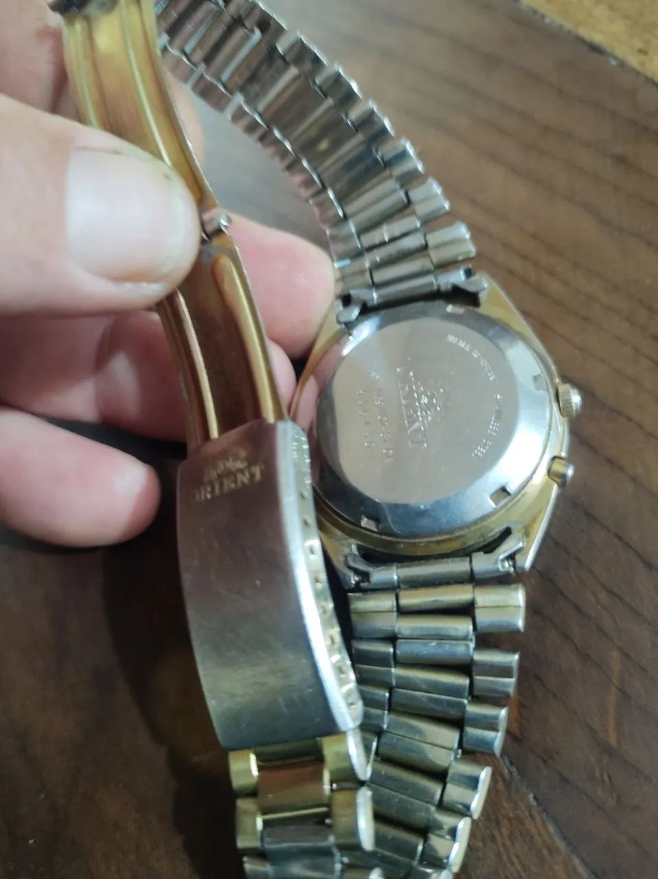 Relógio Orient Automático Bicolor Clássico Day-Date Original - Foto 2