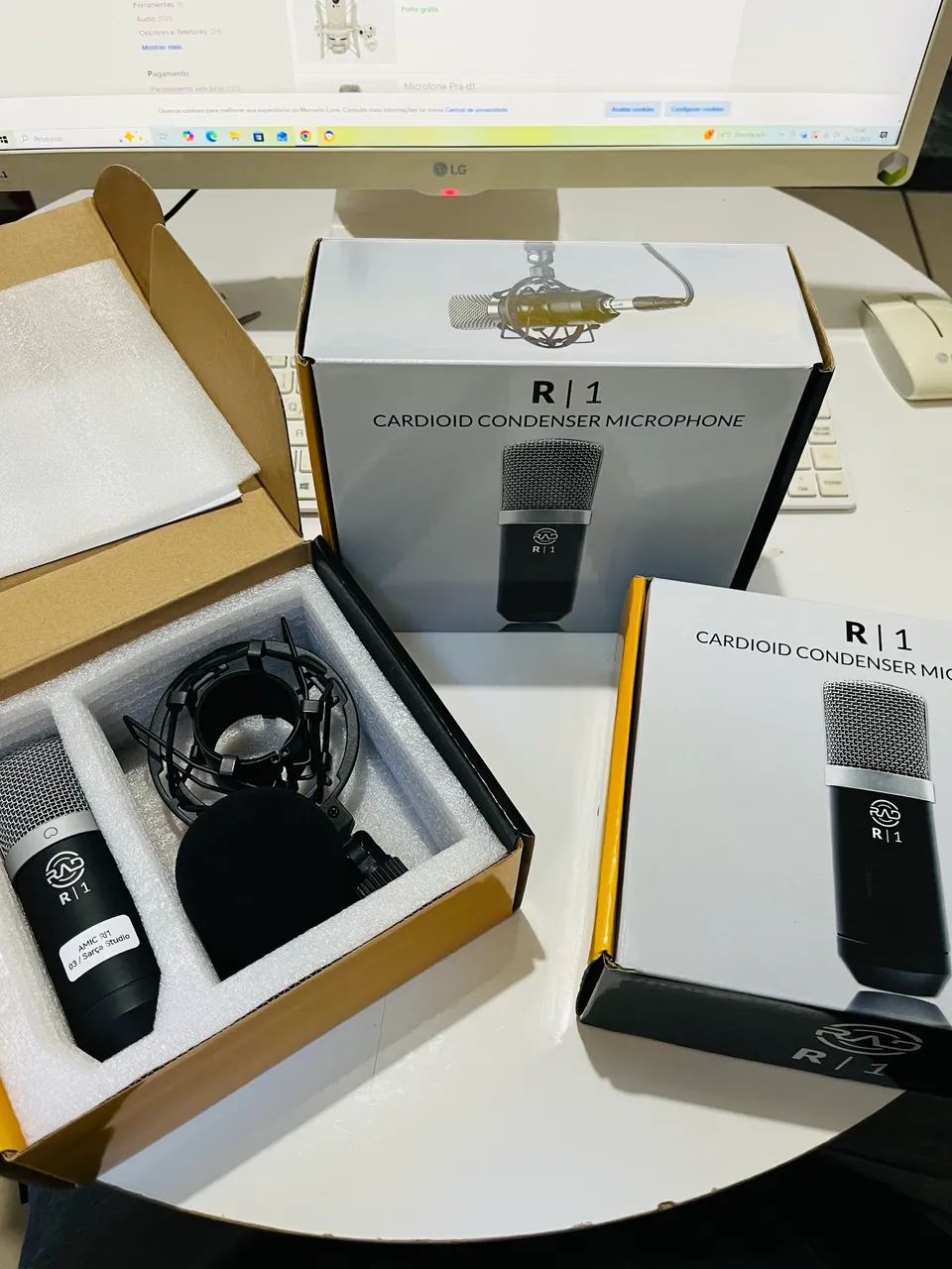 CARDIOID CONDENSER MICROFONE R/1