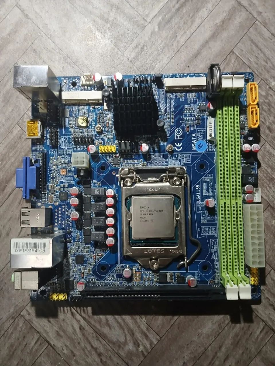 Dupla Placa-Mãe Mini-ITX LGA1155 + i5-3330 e i3-3240 ? H61 - Foto 2