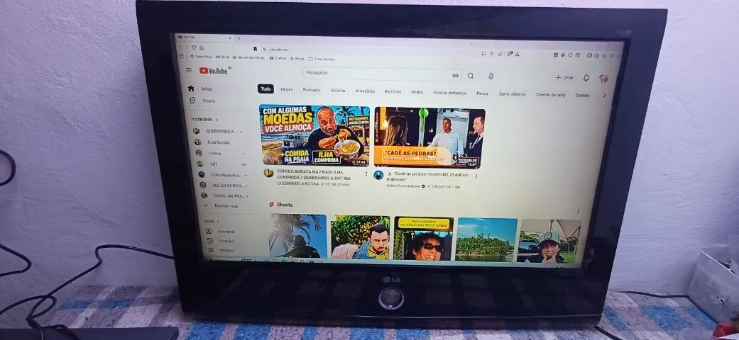 tv lg 32 não e smart